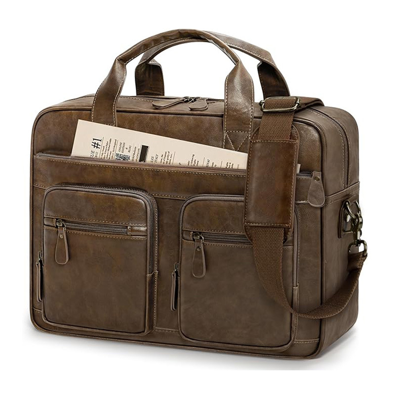 Geantă de afaceri din polyester, personalizabilă pentru bărbați, cu curea crossbody, închidere cu fermoar, impermeabilă, rezistentă la uzură, anti-seismică, pentru călătorii de afaceri