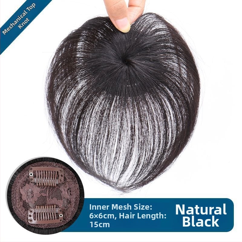 Dio kose za žene, lagan i voluminozan, prirodno nevidljive šiške, vlakno otporno na toplinu