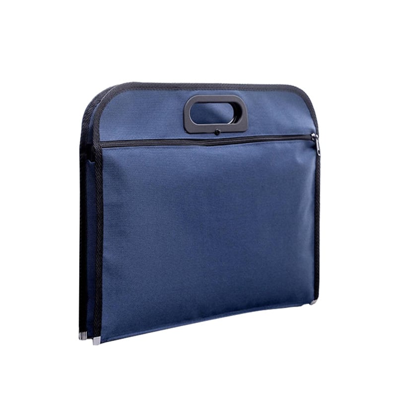 Torba za dokumente od Oxford platna sa zatvaračem, model 0024, dimenzije 315×380×55 mm