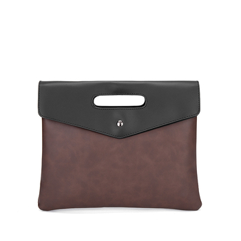 Muški clutch od PU kože, otporan na habanje, podstava od poliestera i pamuka, pogodan za muškarce
