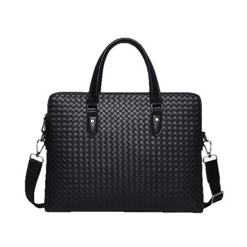 Muška PU torba - gradski jednostavan stil, vodootporna, crossbody torba za laptop, kompatibilna s 15-inčnim prijenosnikom