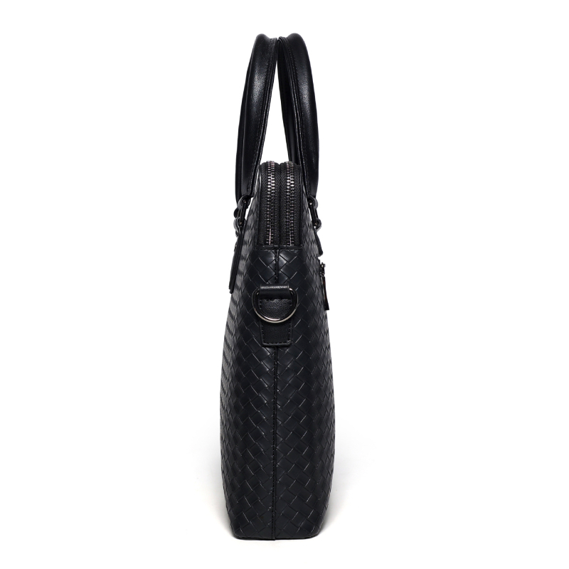 Muška PU torba - gradski jednostavan stil, vodootporna, crossbody torba za laptop, kompatibilna s 15-inčnim prijenosnikom