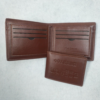 Portofel pentru bărbați din PU, cu mai multe buzunare pentru carduri și fereastră pentru ID, impermeabil, căptușit cu nylon