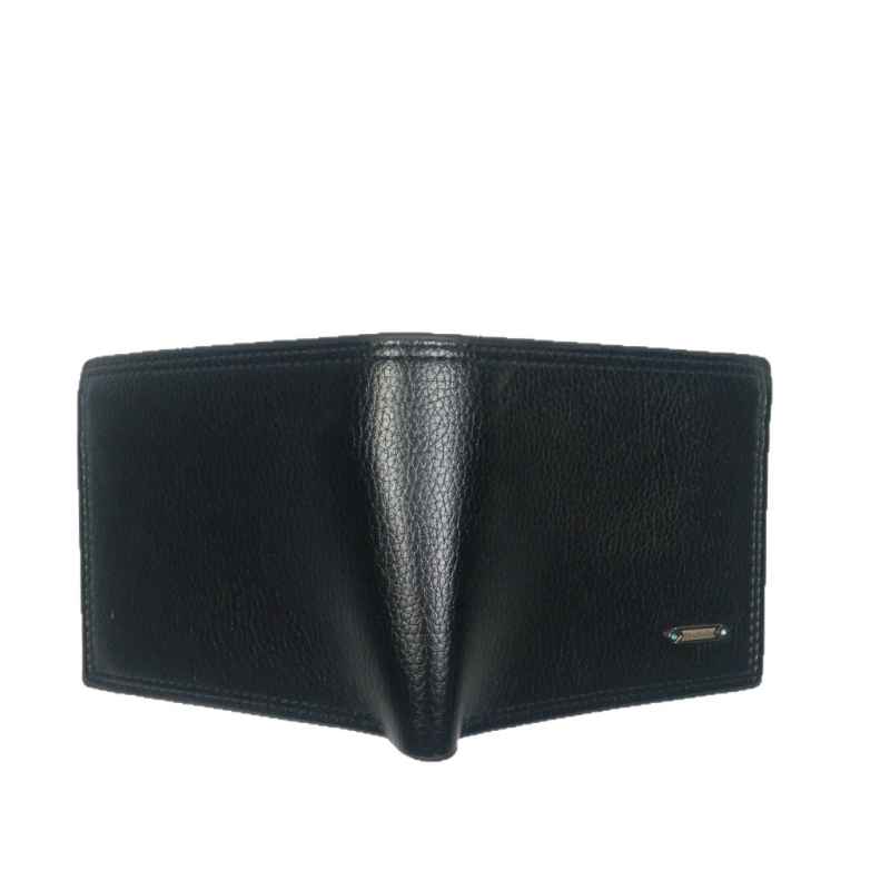 Portofel pentru bărbați din PU, cu mai multe buzunare pentru carduri și fereastră pentru ID, impermeabil, căptușit cu nylon