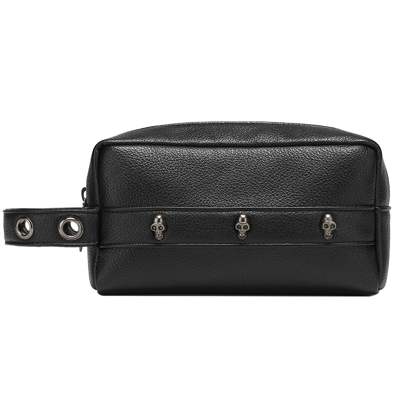 Muška clutch torba, PU materijal, ultra lagana, jednobojni uzorak, poliester podstava