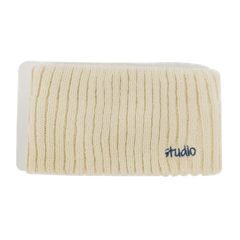 Pletena traka za kosu, unisex, japansko-korejski stil, karirani uzorak, tekstni dizajn