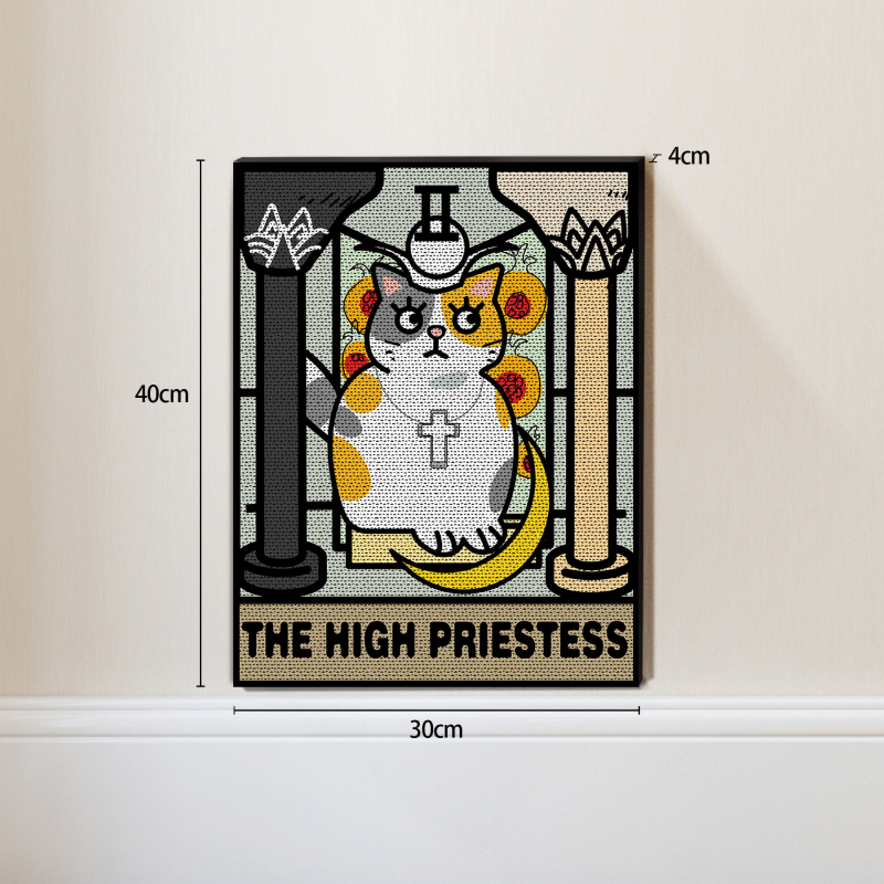 Πίνακας γρατσουνίσματος για γάτες, ξύλινος, απλός σχεδιασμός, 1 τεμάχιο, μάρκα Dejia wangfu