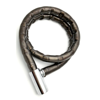 GK201.101 Κλειδαριά άρθρωσης – Ανθεκτική κλειδαριά κατά της κλοπής για πόρτες και μοτοσικλέτες, αλυσσοκλειδαριά; Υλικά: κράμα ψευδάργυρου, σίδηρος, PVC, PP; Μάρκα: Ginqo Gold Ball Lock Industry; Βάρος: 820 g