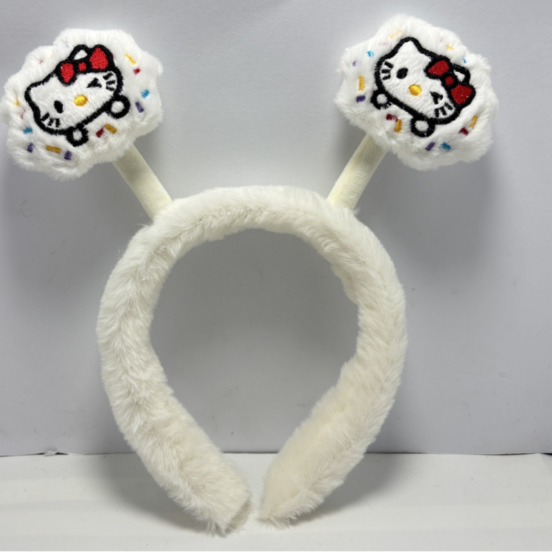 Accesorii pentru cap pentru copii, bandă de cap din lână cu design Cartoon, lucrată manual (Material: lână; Tehnică: manual; Stil: Cartoon; Sezon: Vara 2025)