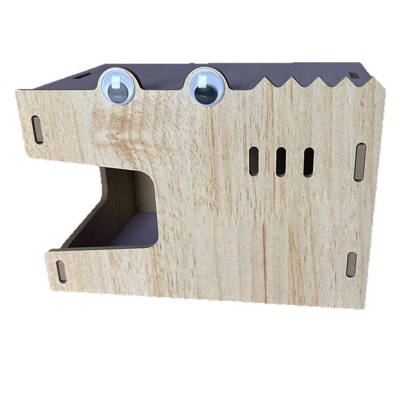 Casă pentru hamster din lemn, cu două etaje, brand Bamboo rhyme, pentru toate sezoanele