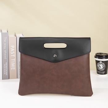 Clutch bărbătesc Will, stil naveta de afaceri, material PVC, rezistent la uzură