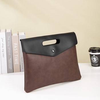 Clutch bărbătesc Will, stil naveta de afaceri, material PVC, rezistent la uzură