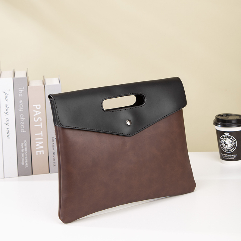 Clutch bărbătesc Will, stil naveta de afaceri, material PVC, rezistent la uzură