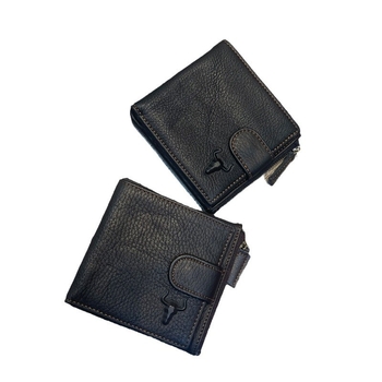 Muški novčanik od prave kože, prvi sloj teleće kože, poslovni stil, podstava od poliestera, otporan na habanje