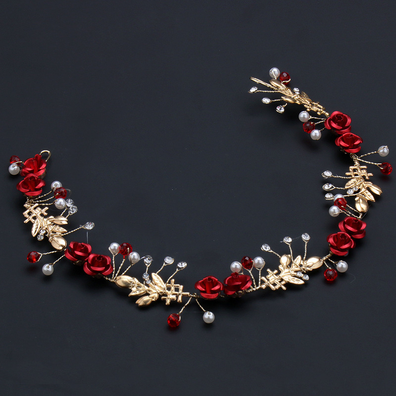 Accesorii pentru cap: bandă de păr din aliaj, cu design geometric, stil național (Material: aliaj; Stil: național; Design: geometric; Tip: bandă de păr)