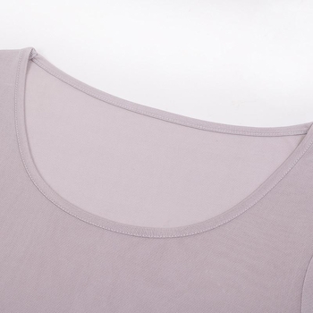 Ženski termalni komplet od svile – pulover s okruglim izrezom i dugim rukavima, hlače; 100% Mulberry svila; gustoća tkanine 201-250 g/m2; flis podstava.