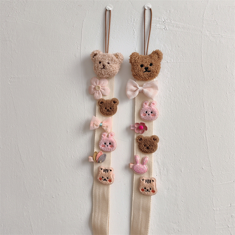 Dječji dodaci za kosu u korejskom stilu: trake za kosu i gumice, pojedinačno pakirane