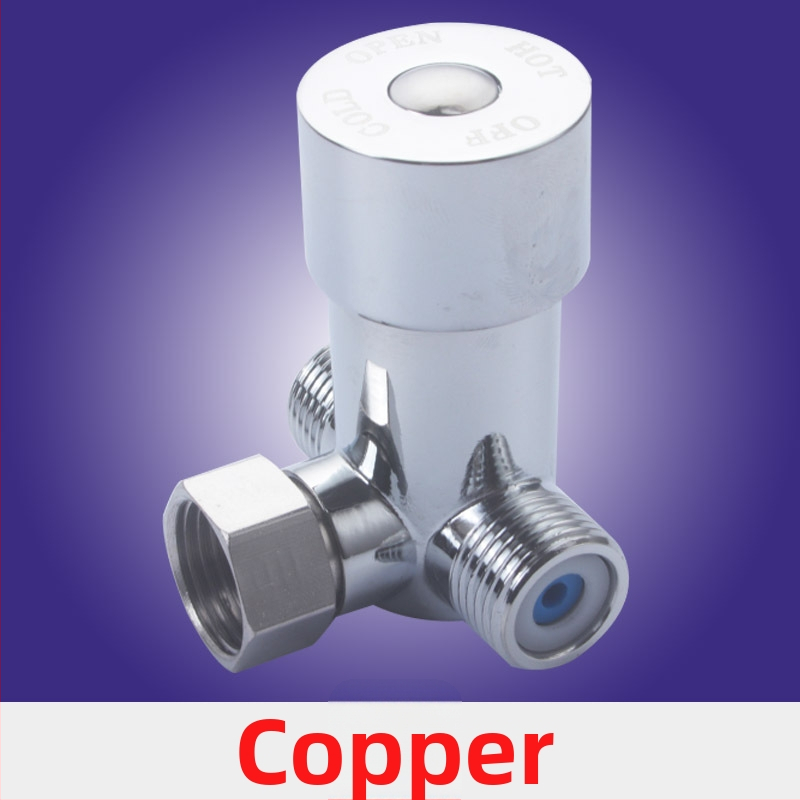 Βαλβίδα ρύθμισης ζεστού και κρύου νερού – Μίξερ με τετράδρομη ροή, μοντέλο 2018-9-18, Λειτουργική πίεση 0.1, Ζεστό νερό 80°C, Κρύο νερό 0°C