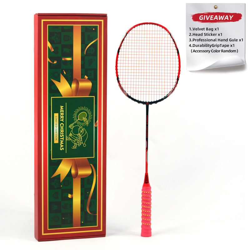 Ρακέτα Μπάντμιντον με πλαίσιο από ανθρακονήματα, βάρος 80–84 g, πάχος λαβής G5, εξαιρετικά σκληρός άξονας, ευθύς άξονας