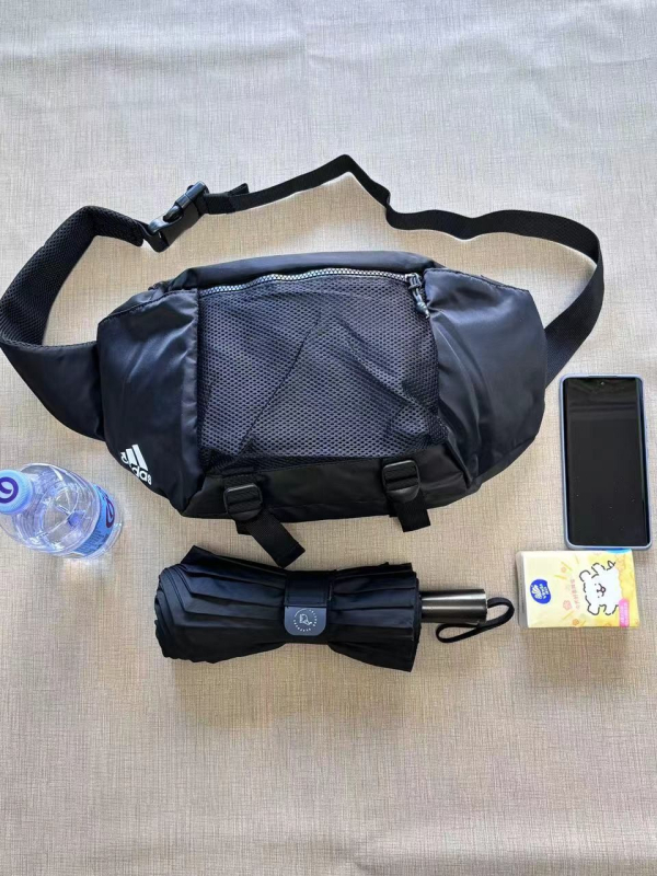 Geantă pentru piept pentru bărbați și femei, stil urban minimalist, nailon, respirabilă și durabilă, NORTH NANSEN, cod BNS2201-241229