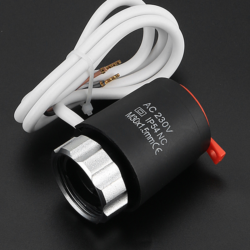 Inteligentni električni aktuator za distribuciju vode za sustav podnog grijanja, normalno zatvoren, jednostavna ugradnja, GANIHILL, nacionalni standard