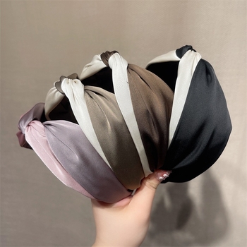 Dodaci za kosu od platna, jednostavan stil, gradska moda za žene