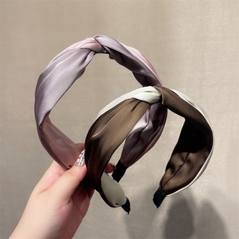 Dodaci za kosu od platna, jednostavan stil, gradska moda za žene