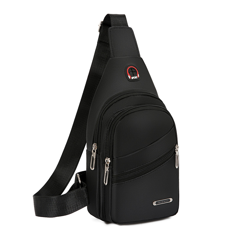 Muška chest bag preko ramena, najlon, model 9904, podstava od poliestera, za poslovna putovanja i slobodno vrijeme