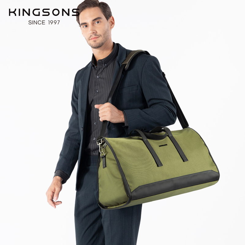 Kingsons 25539 Poslovna putna torba, poliester, 20–35 L, vodootporna i otporna, džepovi za prijenosno računalo i fotoaparat
