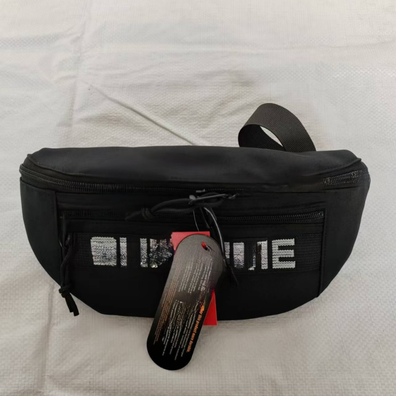 Sportska pojas tašna s džepom za telefon, crossbody stil, velik kapacitet, poliester, prozračna i otporna na habanje, unisex