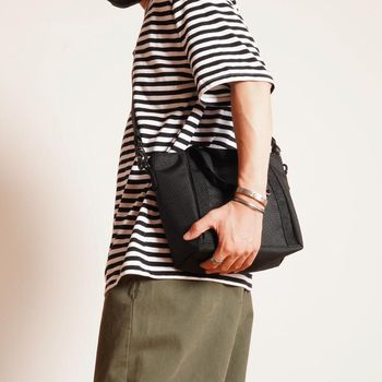 Muška crossbody torba od ballistic-najlona s prilagođenim logotipom, gradski minimalistički stil, vodootporna i otporna na habanje, podstava od poliestera