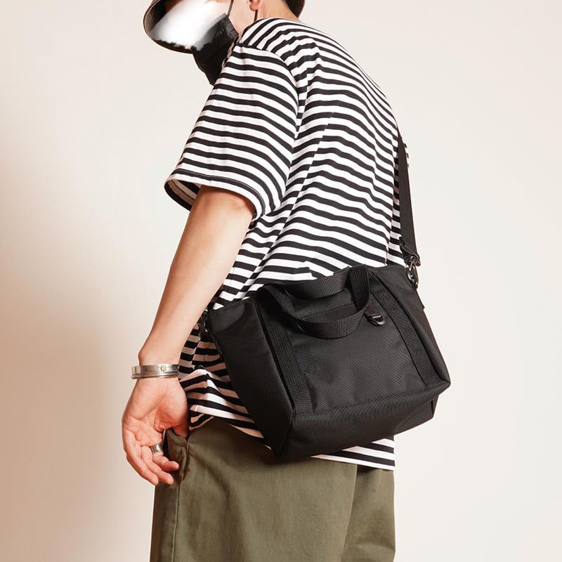 Muška crossbody torba od ballistic-najlona s prilagođenim logotipom, gradski minimalistički stil, vodootporna i otporna na habanje, podstava od poliestera