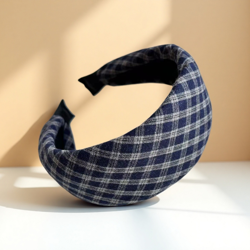 Ženska traka za kosu – vintage školski stil, tekstil, ručna izrada, Trendy marka