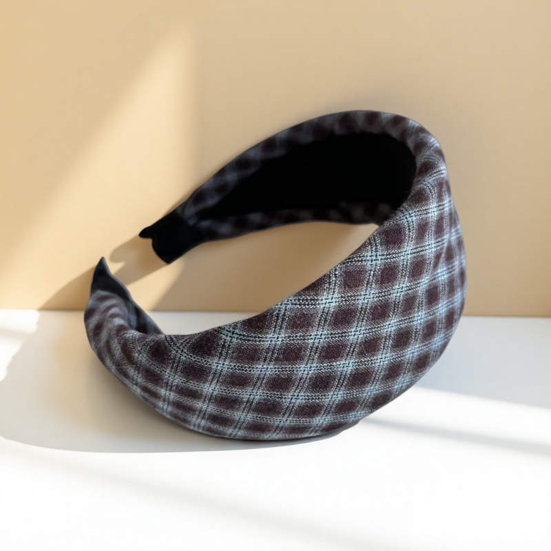 Ženska traka za kosu – vintage školski stil, tekstil, ručna izrada, Trendy marka