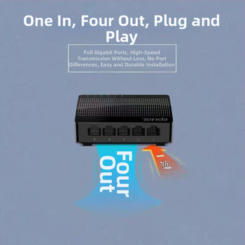 Tenda SG105M/SG108M гигабитов Ethernet превключвател, 5/8 порта