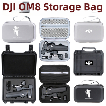 Твърд калъф за OM8 гимбал — PU материал, съвместим с OM8, Zero type марка, упълномощен частен бранд, фактура включена