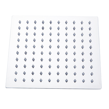 Cap de duș deasupra pătrat, din oțel inoxidabil, ultra-subțire, cu funcție ploaie și rezistență la presiune înaltă, model HL-HCFB, montaj cu plug-in, finisaj fin