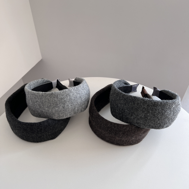 Bandă pentru păr din textile, lucrată manual, stil simplu, pentru femei, toamna 2025