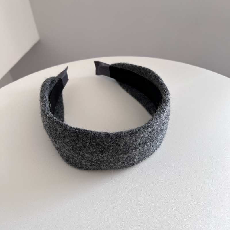 Bandă pentru păr din textile, lucrată manual, stil simplu, pentru femei, toamna 2025