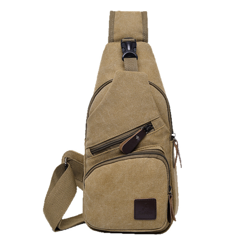 Platnena torba za prsa – prozračna crossbody muška torba za poslovna putovanja