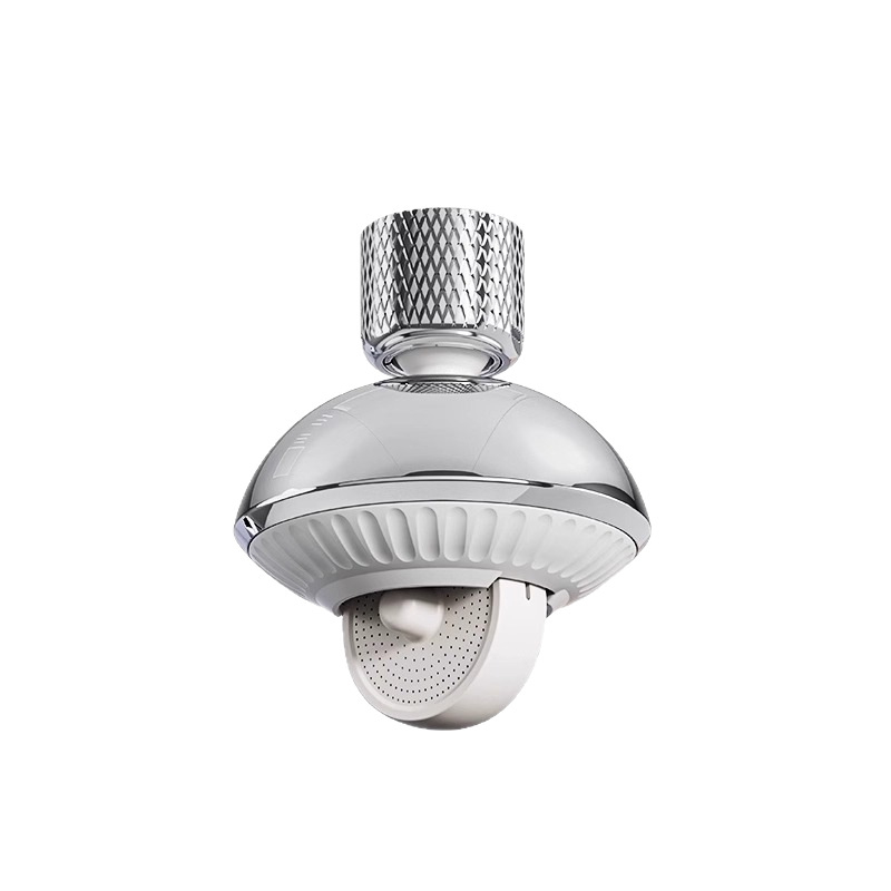 Aerator slavine 360° rotirajući, Anti-prskanje, bakar+ABS, elektroplatiranje, spiralni priključak, model CL-0361, Chen Luo