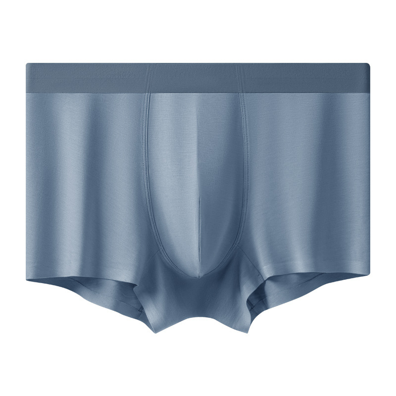 Ανδρικά χωρίς ραφές μποξέρ από Modal – 92% Modal, 8% Spandex, γρήγορο στέγνωμα, διαπνοή, μεσαία μέση, επένδυση από βισκόζη