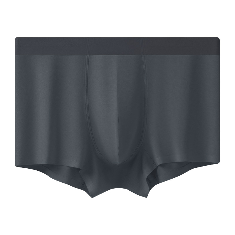 Ανδρικά χωρίς ραφές μποξέρ από Modal – 92% Modal, 8% Spandex, γρήγορο στέγνωμα, διαπνοή, μεσαία μέση, επένδυση από βισκόζη