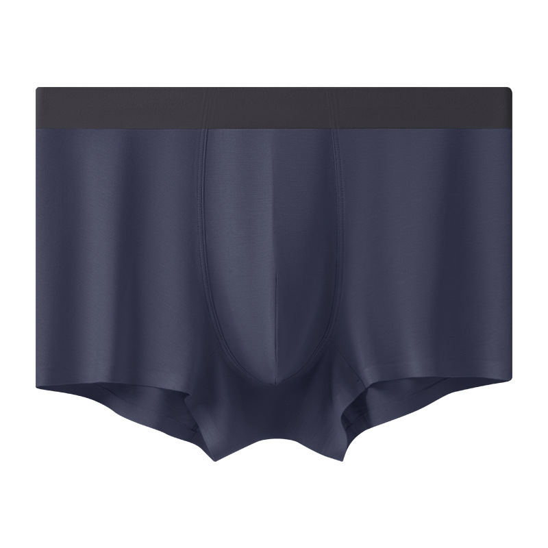 Ανδρικά χωρίς ραφές μποξέρ από Modal – 92% Modal, 8% Spandex, γρήγορο στέγνωμα, διαπνοή, μεσαία μέση, επένδυση από βισκόζη