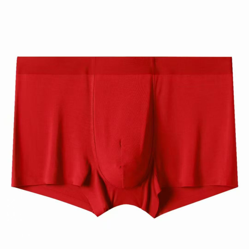 Ανδρικά χωρίς ραφές μποξέρ από Modal – 92% Modal, 8% Spandex, γρήγορο στέγνωμα, διαπνοή, μεσαία μέση, επένδυση από βισκόζη