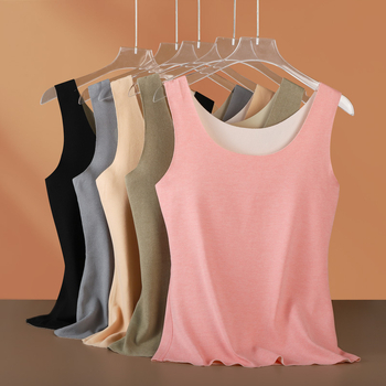 Термална жилетка за жени, полиестер, термична функция, кръгло деколте, пуловер стил