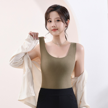 Термална жилетка за жени, полиестер, термична функция, кръгло деколте, пуловер стил