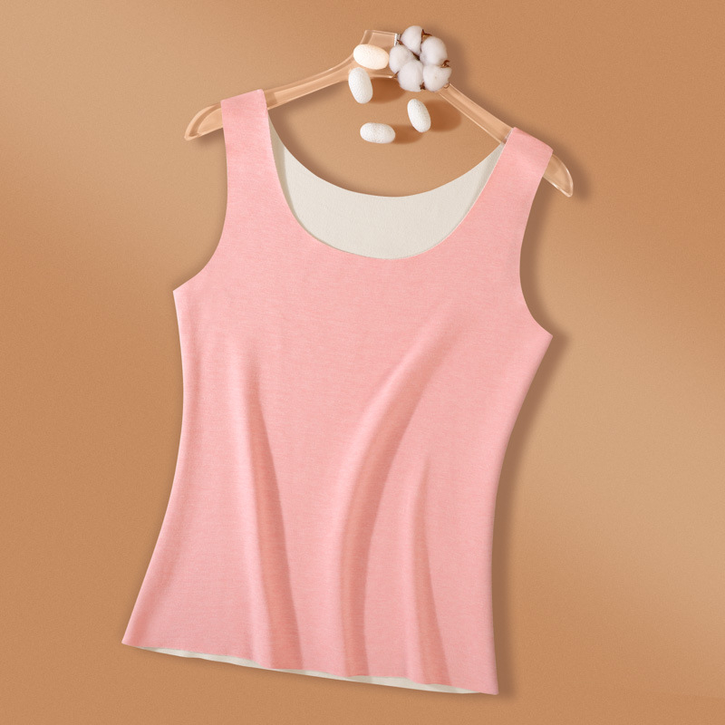 Термална жилетка за жени, полиестер, термична функция, кръгло деколте, пуловер стил