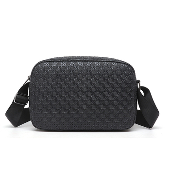 Unisex torba preko ramena – PU materijal, podstava od najlona, geometrijski uzorak, otporna na habanje