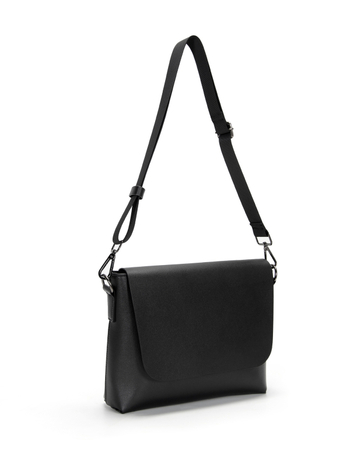 Muška torba za ramena - ultra lagana PU koža, gradski stil, torba s klapom za tablet